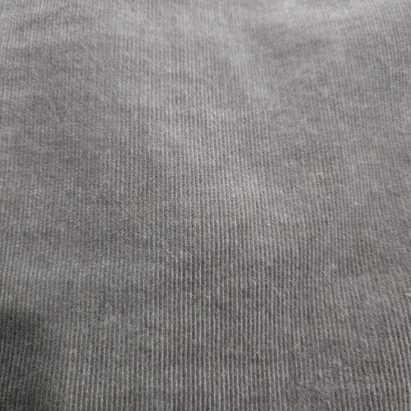 Talbots Women 12 Gray High Rise Corduroy Straight Leg Pants - Picture 5 of 14